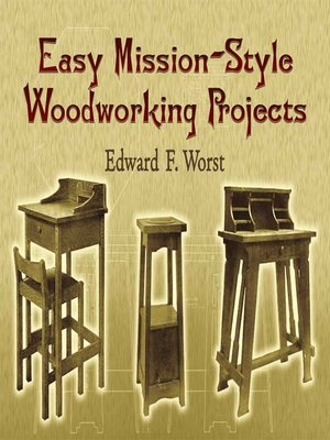 cover image of Easy Mission-Style Woodworking Projects